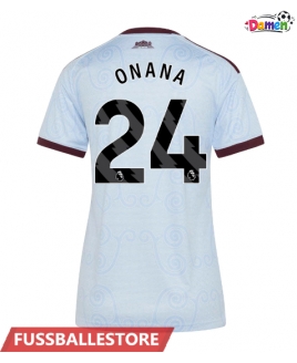 Günstige Aston Villa Amadou Onana #24 3rd trikot Damen 2026-27 Kurzarm